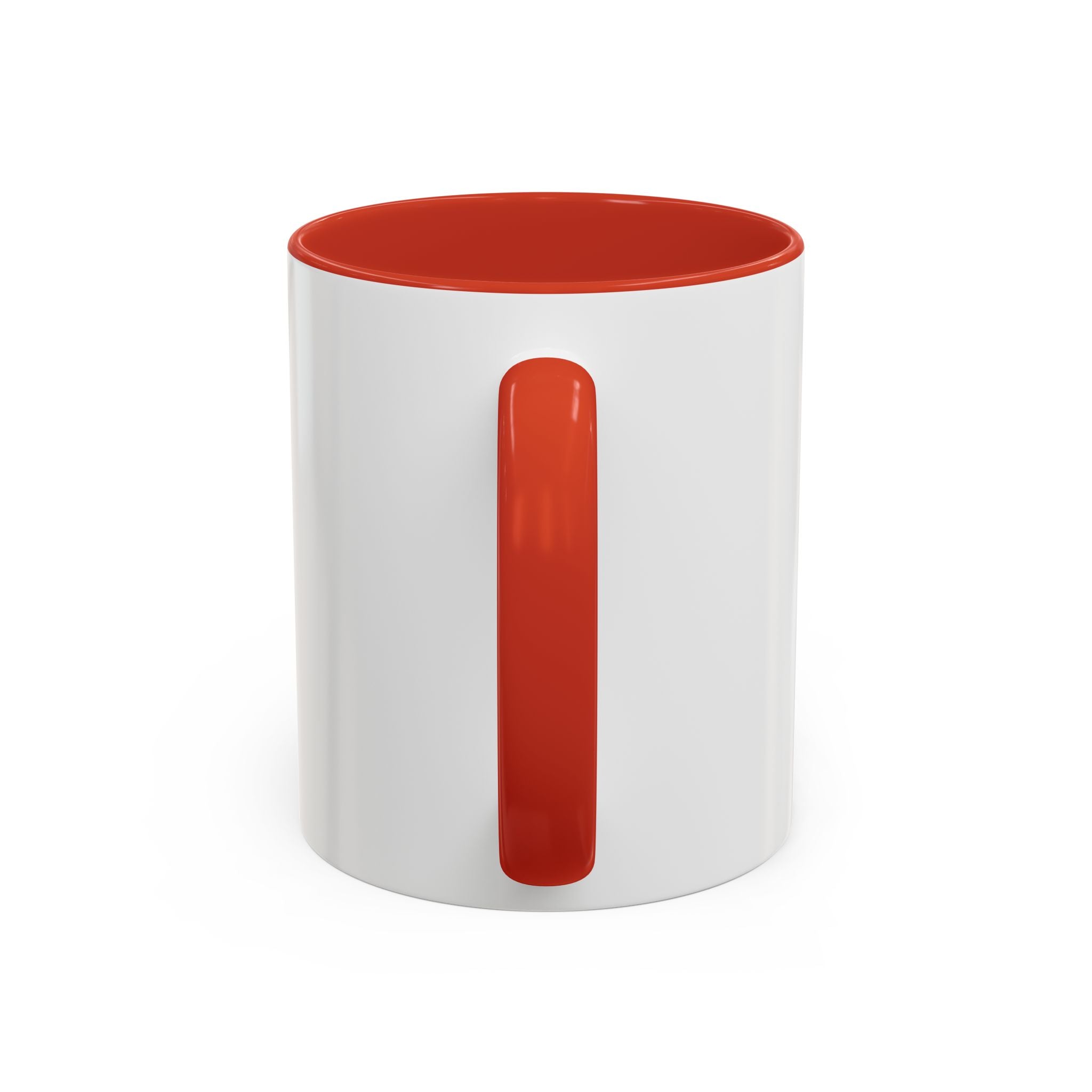 Olive Heart Accent Coffee Mug – Modern Minimalist Ceramic Tea & Coffee Cup