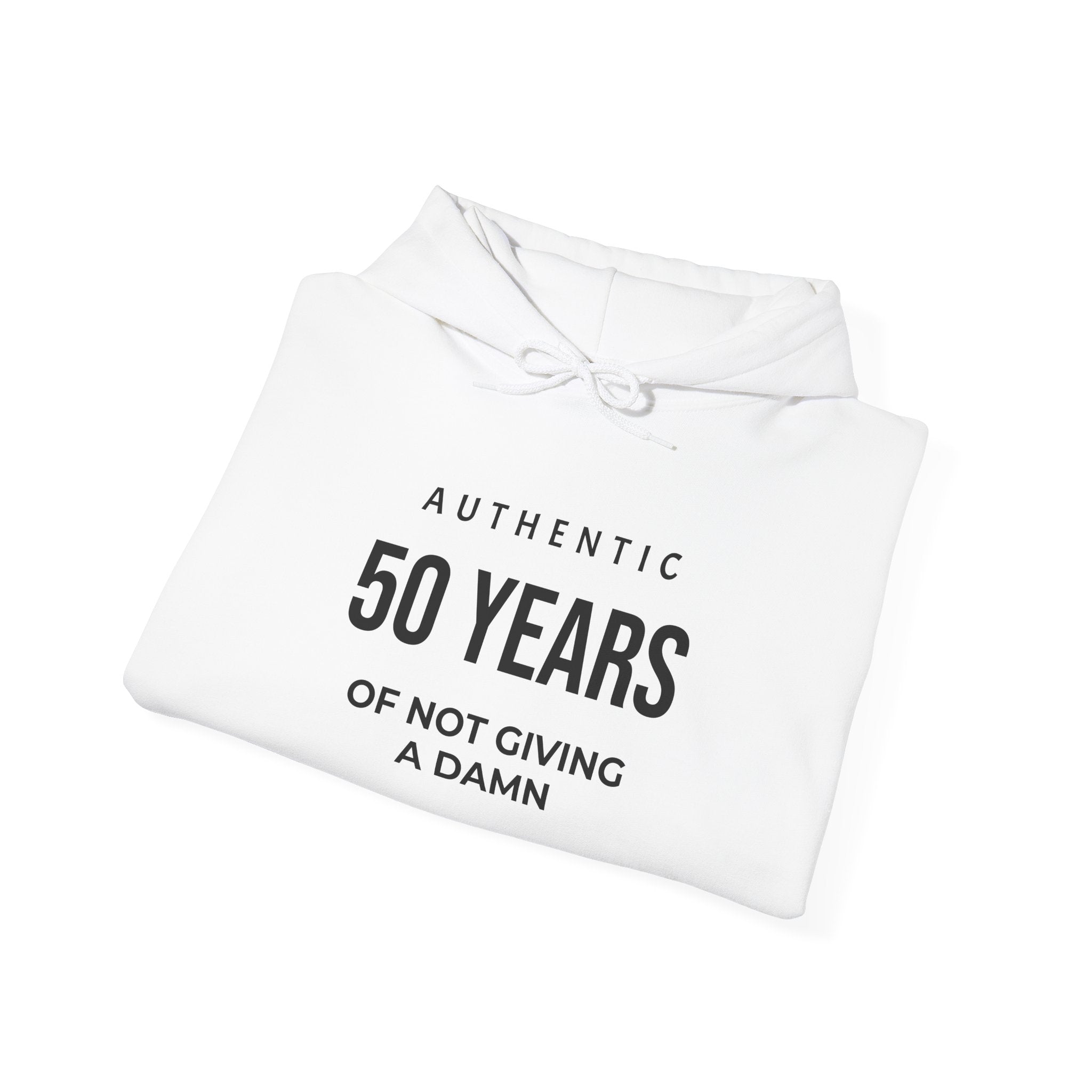 50 Years of Not Giving a Damn Hoodie – Funny 50th Birthday Sweatshirt