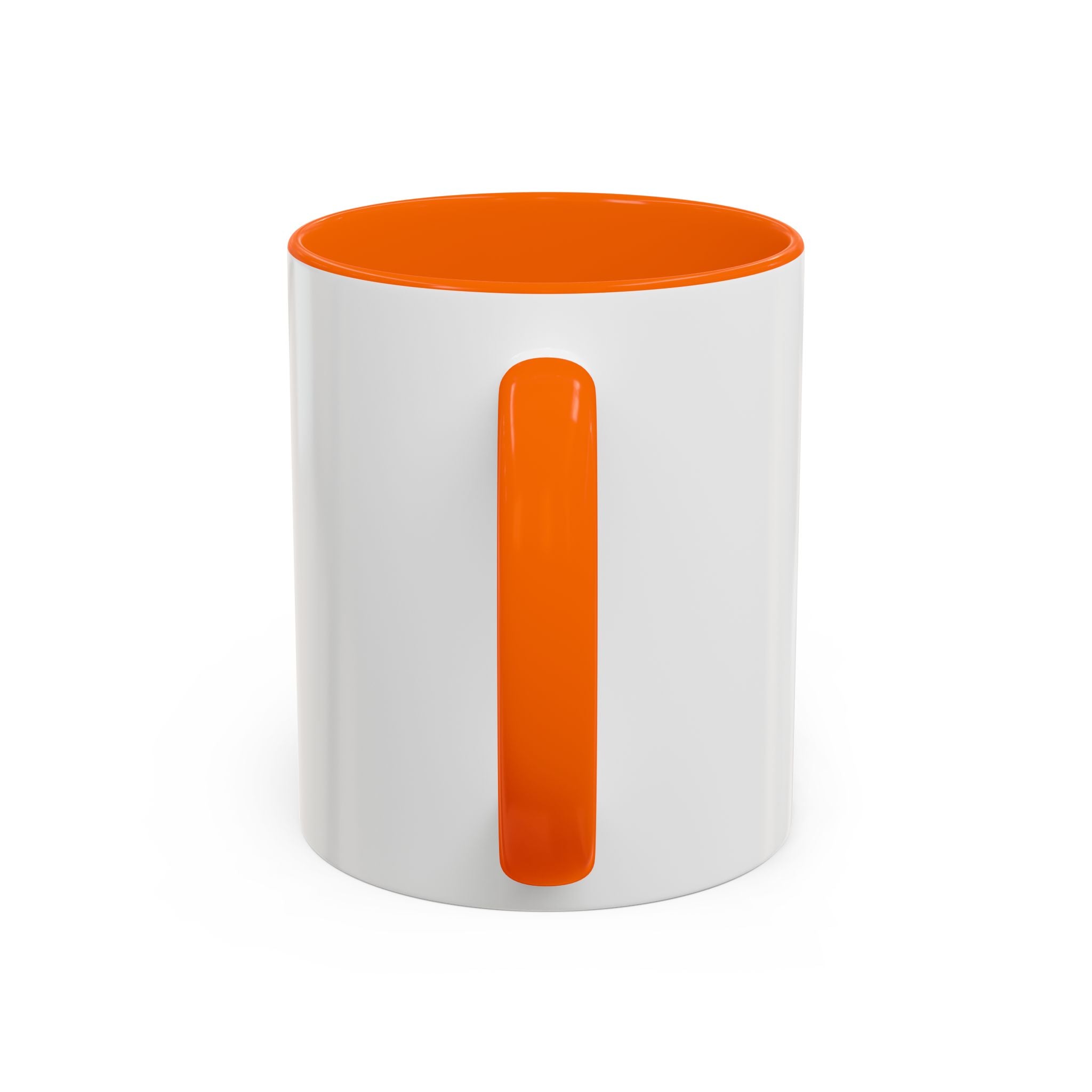 Olive Heart Accent Coffee Mug – Modern Minimalist Ceramic Tea & Coffee Cup